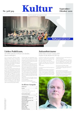 Ausgabe 308 / 309<br/>September / Oktober 2021